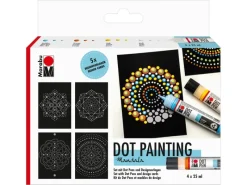 Marabu Pen-Set Dot Mandala 4 x 25 ml
