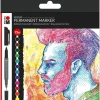 Marabu Permanent Marker Graphix Significant 12-fach Sortiert
