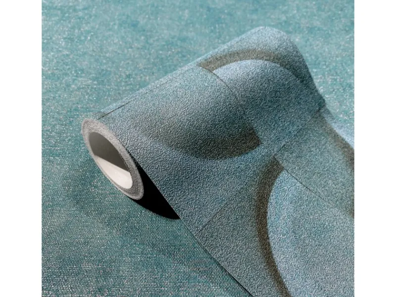 Marburg Bordüre 5 m x 0,18 cm Grafisch Modern Blau FSC®