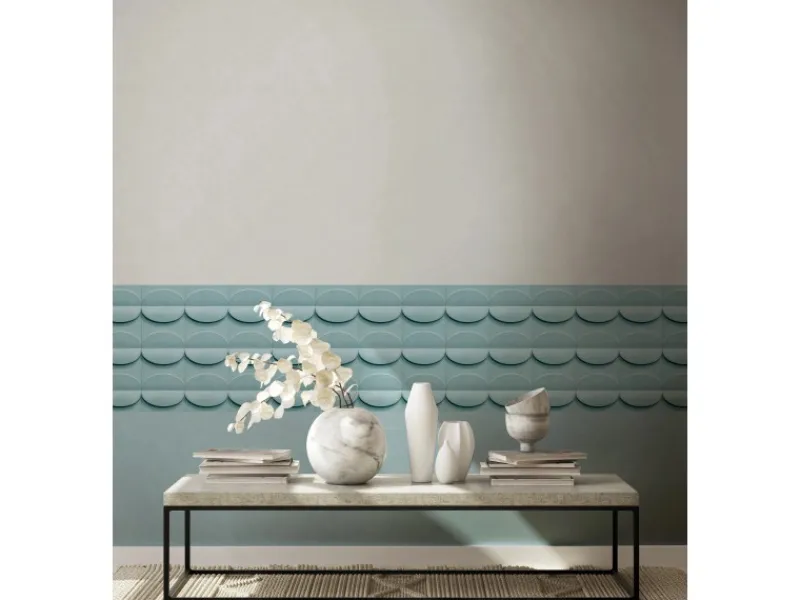 Marburg Bordüre Shades Iconic 12 Grafisch Modern Blau FSC®