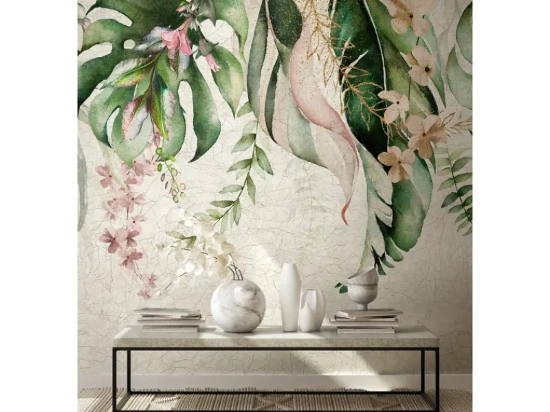 Marburg Fototapete Smart Art Gallery 5 Floral Modern Grau FSC®