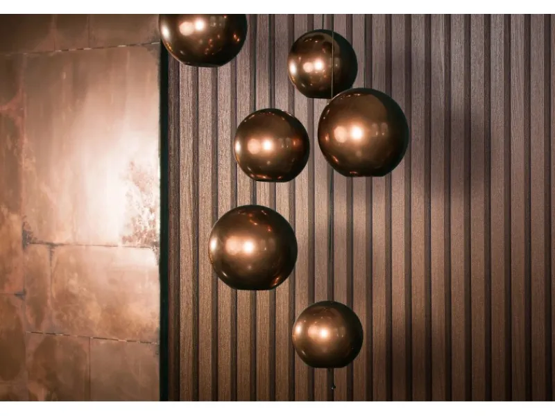 Marburg Vliestapete Akustikpaneel-Muster Metalloptik 10,05 m x 0,53 m Kupfer