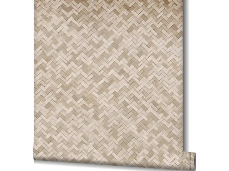 Marburg Vliestapete Botanica Struktur Fischgrätenmuster FSC®