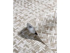 Marburg Vliestapete Botanica Struktur Fischgrätenmuster FSC®