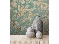 Outlet Marburg Vliestapete Floral Modern Grün-Beige FSC®