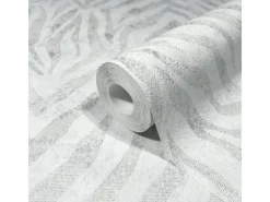 Outlet Marburg Vliestapete GZSZ Zebra-Look Streifen 10,05 m x 0,53 m FSC® Weiß