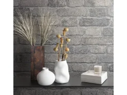 Hot Marburg Vliestapete Imagine Holz/Stein Grau