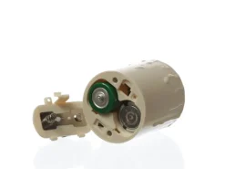 MARELIDA LED Kerzen Grabkerze Grablicht Für Laternen H 11,5cm Sensor Bis 500h Beige 2St