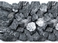 New Scherf Marmorbruch Schwarz-Weiß 25 - 50 mm 1000 kg Big-Bag