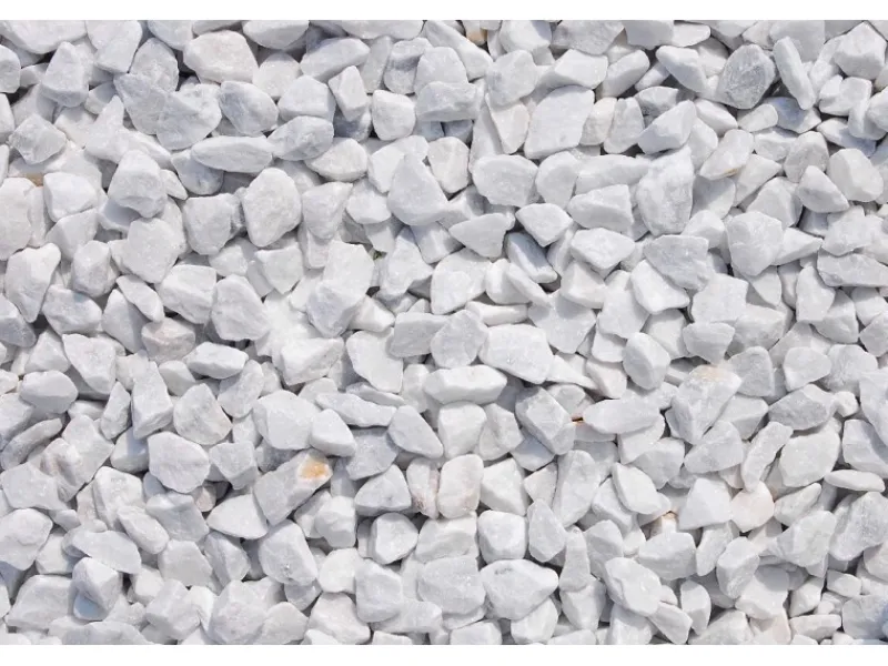Scherf Marmorsplitt Carrara Weiß 16 - 25 mm 1000 kg Big-Bag