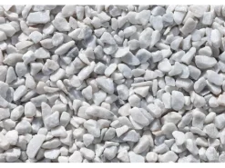 Scherf Marmorsplitt Carrara Weiß 16 - 25 mm 25 kg PE-Sack