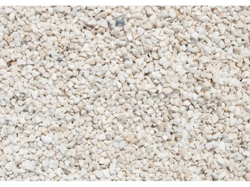 Scherf Marmorsplitt Matt-Weiß 4 - 8 mm 1000 kg Big-Bag