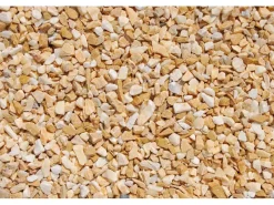 Scherf Marmorsplitt Siena-Gelb 9 - 12 mm 25 kg PE-Sack