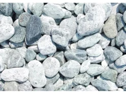 Scherf Marmorzierkiesel Alpen-Grün 40 - 60 mm 25 kg PE-Sack