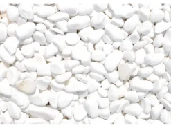 Scherf Marmorzierkiesel Thassos-Weiß 15 - 25 mm 25 kg PE-Sack