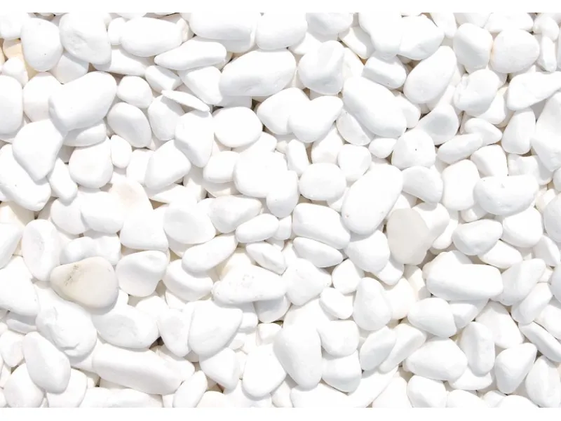 Scherf Marmorzierkiesel Thassos-Weiß 15 - 25 mm 25 kg PE-Sack
