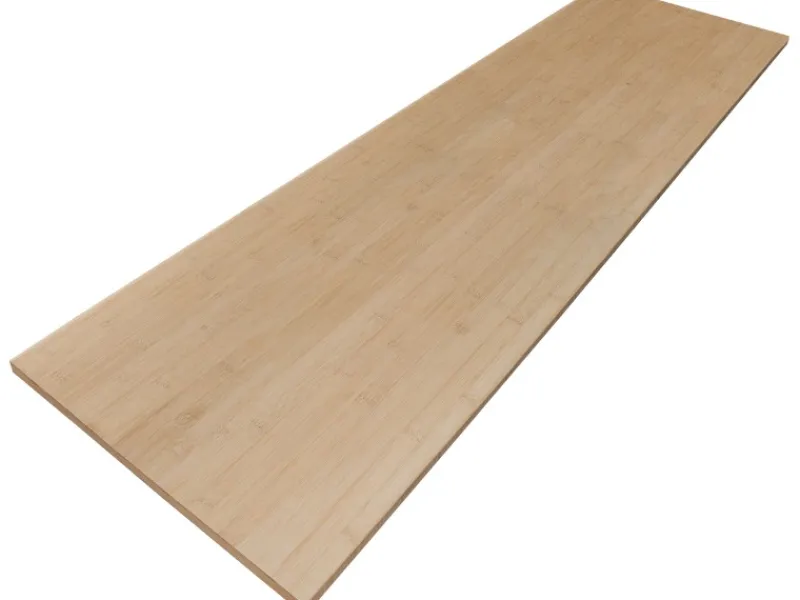 Massivholz Arbeitsplatte Bambus 240 cm x 63,5 cm x 2,7 cm