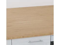 Massivholz Arbeitsplatte Bambus 240 cm x 63,5 cm x 2,7 cm