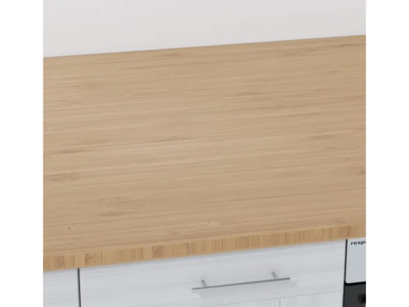 Massivholz Arbeitsplatte Bambus 240 cm x 63,5 cm x 2,7 cm