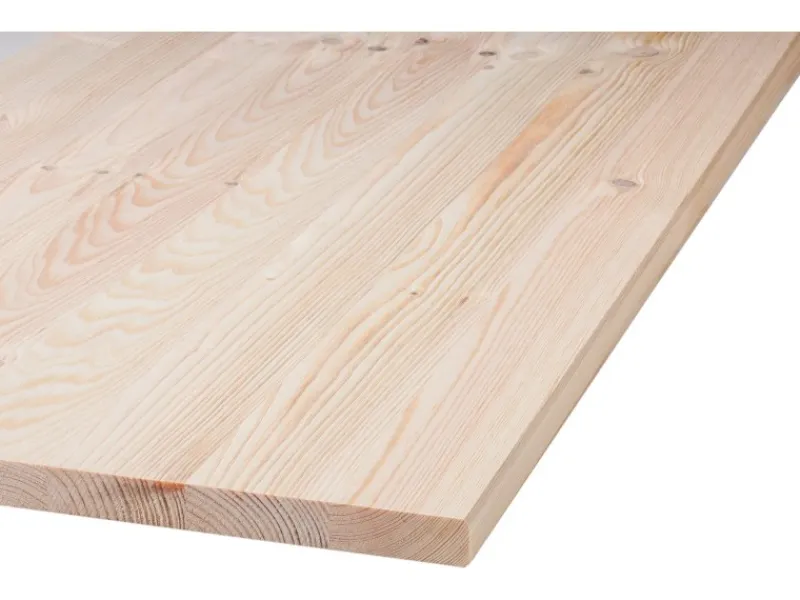 Massivholzplatte Kiefer Naturwuchs 200 cm x 40 cm x 1,8 cm