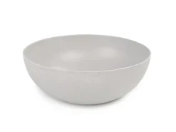 matches21 HOME&HOBBY Pflanzschale für Draussen in Hell-Grau Marmoriert 25 x 9 cm