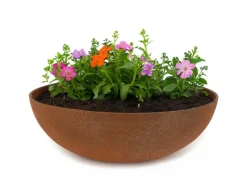 Discount matches21 HOME&HOBBY Pflanzschale für Draussen in optik 45 x 13 cm Rost