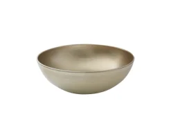 matches21 HOME&HOBBY Pflanzschale für Draussen in Champagner Beige 25 x 9 cm