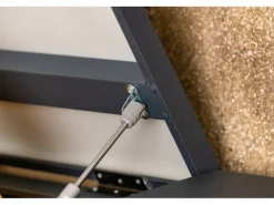 MBOX24 Classic Mülltonnenbox für 3 Mülltonnen (120L) aus Verzinktem Stahl 3er Metall Mülltonnenverkleidung in Anthrazit Robust & Wetterfest