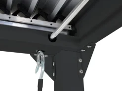 MCW Alu Pergola L41 mit 6x Seitenwand 3x6m