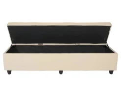 MCW Aufbewahrungs-Truhe Arezzo XXL Creme