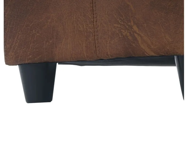 MCW Aufbewahrungs-Truhe Kriens Stoff/Textil 45x114x45cm Wildlederimitat