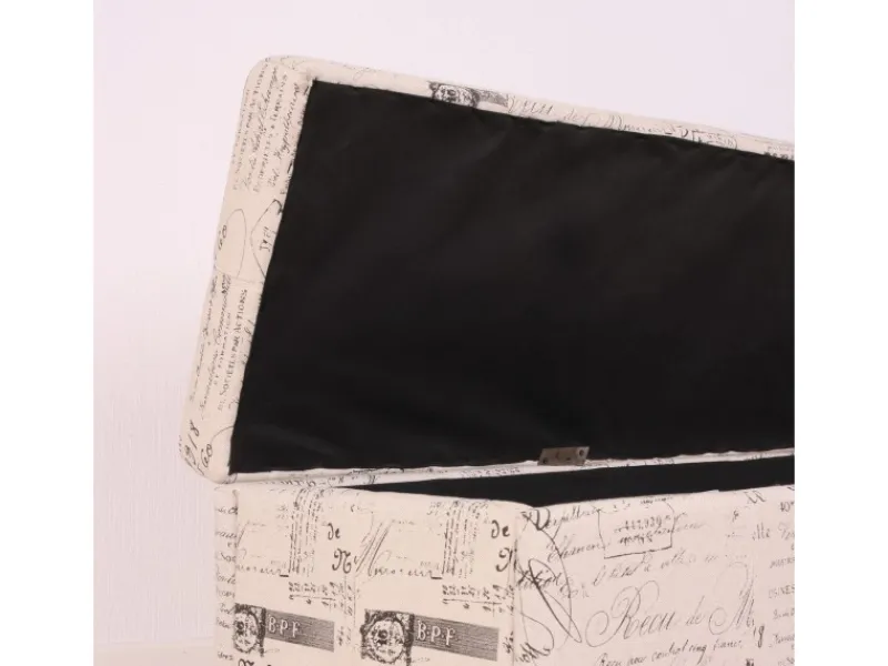 MCW Aufbewahrungs-Truhe Kriens XXL Schriftzug