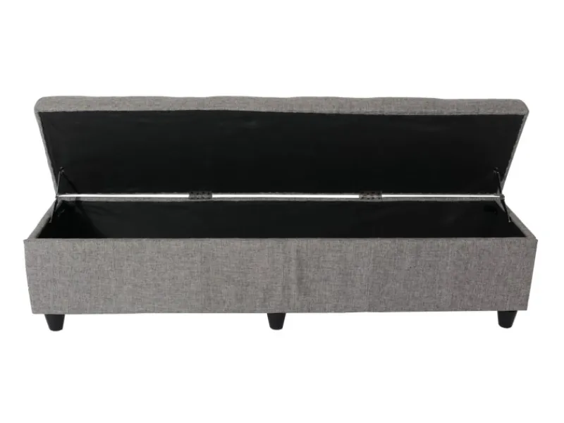 Hot MCW Aufbewahrungs-Truhe Kriens XXL Grau