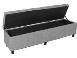 Hot MCW Aufbewahrungs-Truhe Kriens XXL Grau