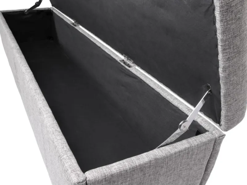 Hot MCW Aufbewahrungs-Truhe Kriens XXL Grau