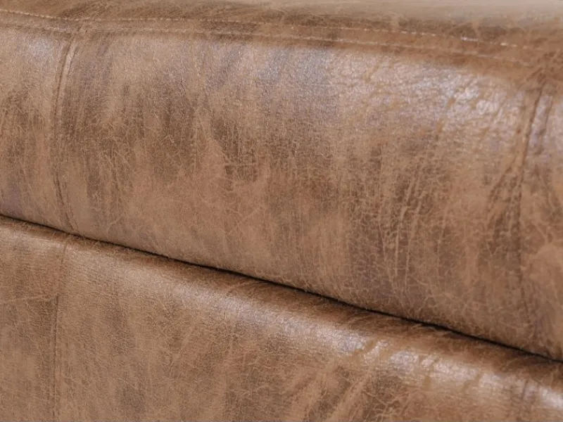 MCW Aufbewahrungs-Truhe Kriens XXL Wildlederimitat