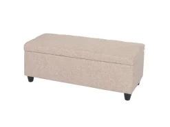 MCW Aufbewahrungs-Truhe Kriens Stoff/Textil 45x114x45cm
