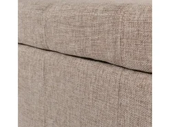 MCW Aufbewahrungs-Truhe Kriens Stoff/Textil 45x114x45cm