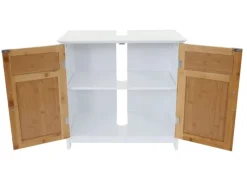 Online MCW Badset A85 Hochschrank Waschbeckenunterschank Kommode