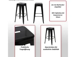 MCW Barhocker A73 2er-Set