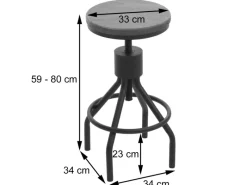 MCW Barhocker N17 2er-Set