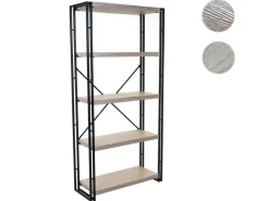 Clearance MCW Bücherregal A27 5 Ebenen -Optik Eiche