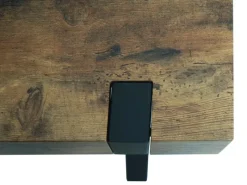 Clearance MCW Beistelltisch L54 Dunkle Wildeiche