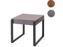MCW Beistelltisch L53 Marmor-Optik Grau