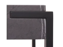 MCW Beistelltisch L53 Marmor-Optik Grau