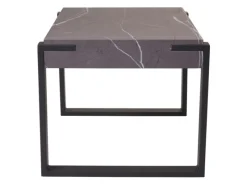 MCW Beistelltisch L53 Marmor-Optik Grau