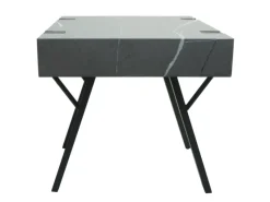 MCW Beistelltisch L54 Marmor-Optik Grau