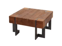 New MCW Couchtisch A15 70x70cm Braun