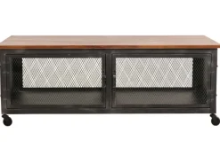 MCW Couchtisch N28 Schwarz Braun