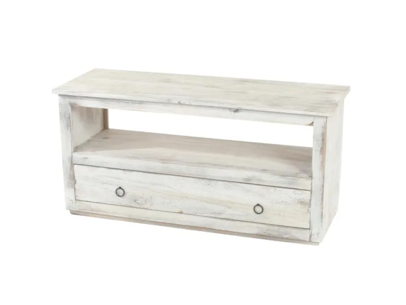 MCW Couchtisch Shabby--Look Weiß